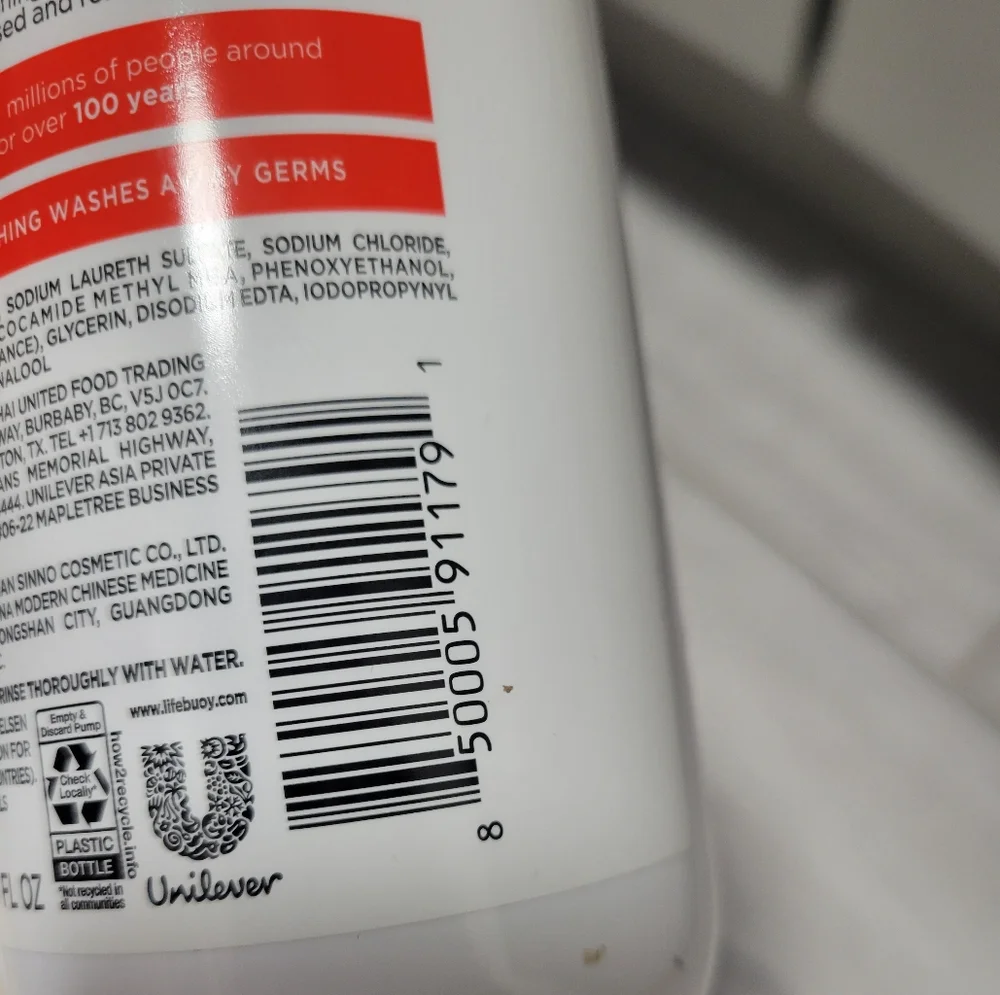 Lifebuoy Handwash Total 10 Washes Away Germs World's Leading Hygiene Soap Brand